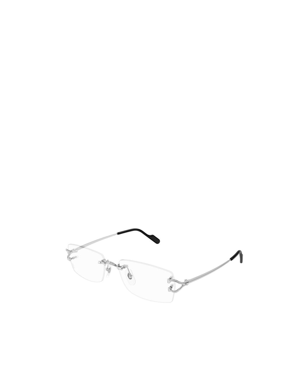 Cartier Natural Rectangle-Frame Glasses for men