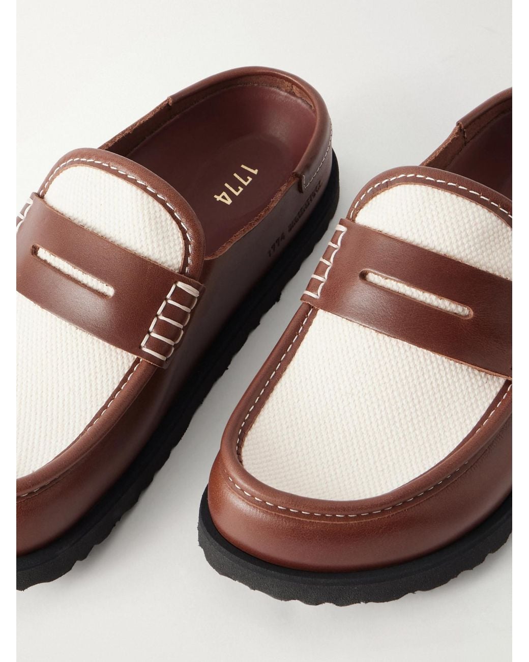 Birkenstock Brown Simple Loafers