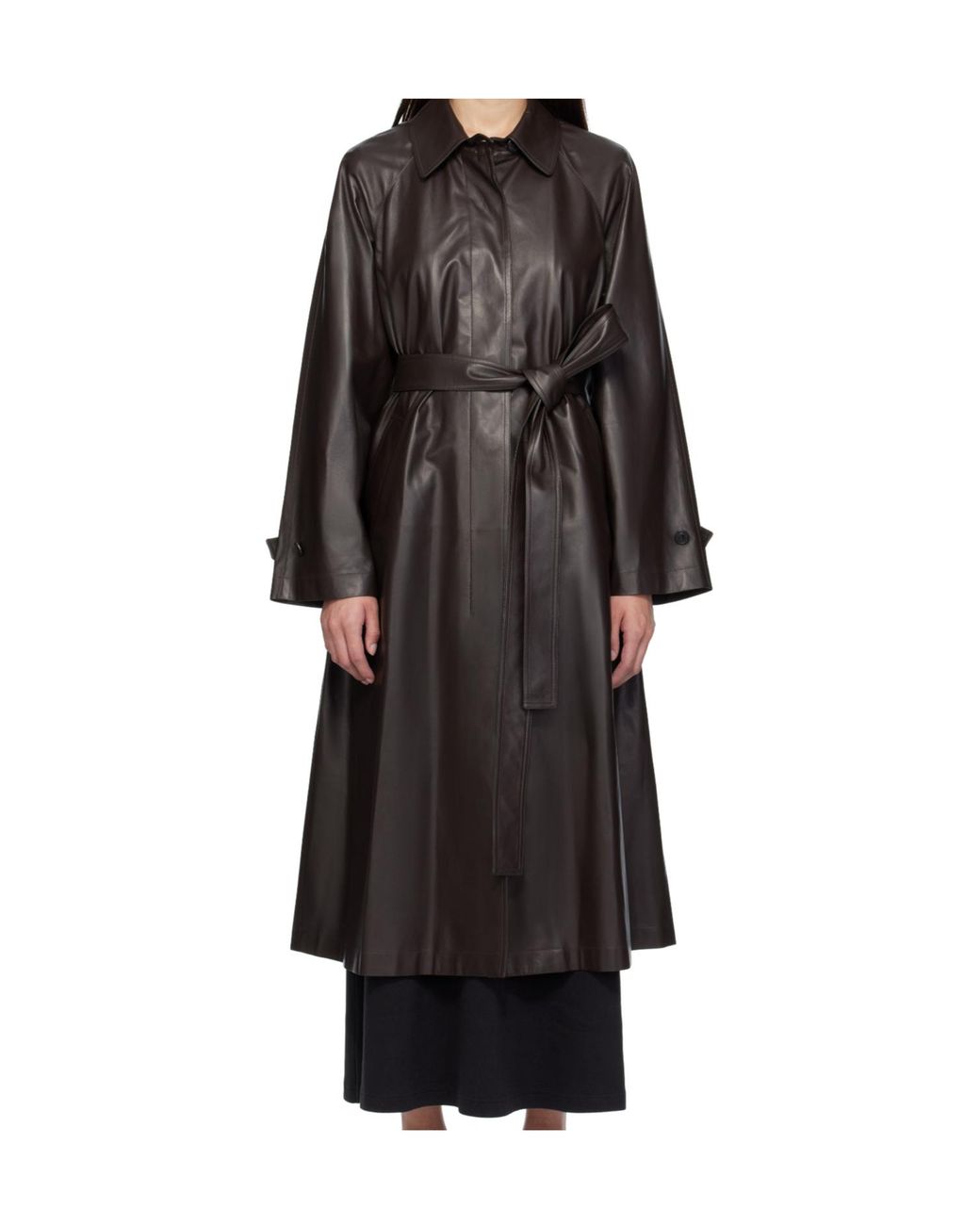 The Row Black Ryota Coat