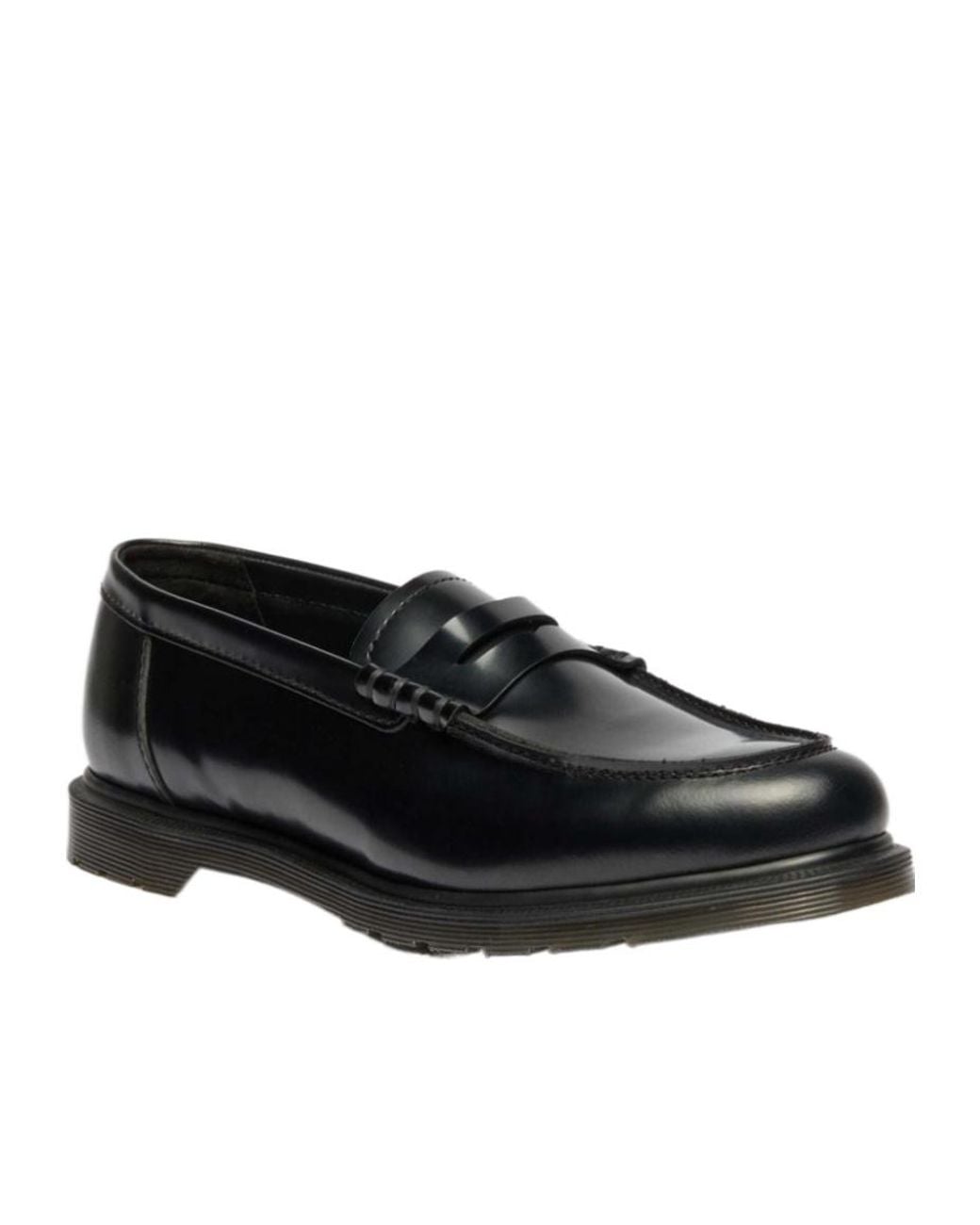 Dr. Martens Black Mayfare Penny Loafers for men