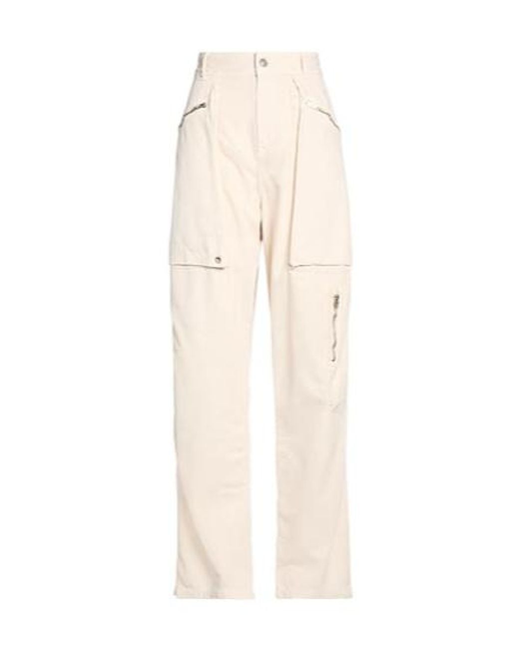 Isabel Marant Natural Simple Cargo Pants