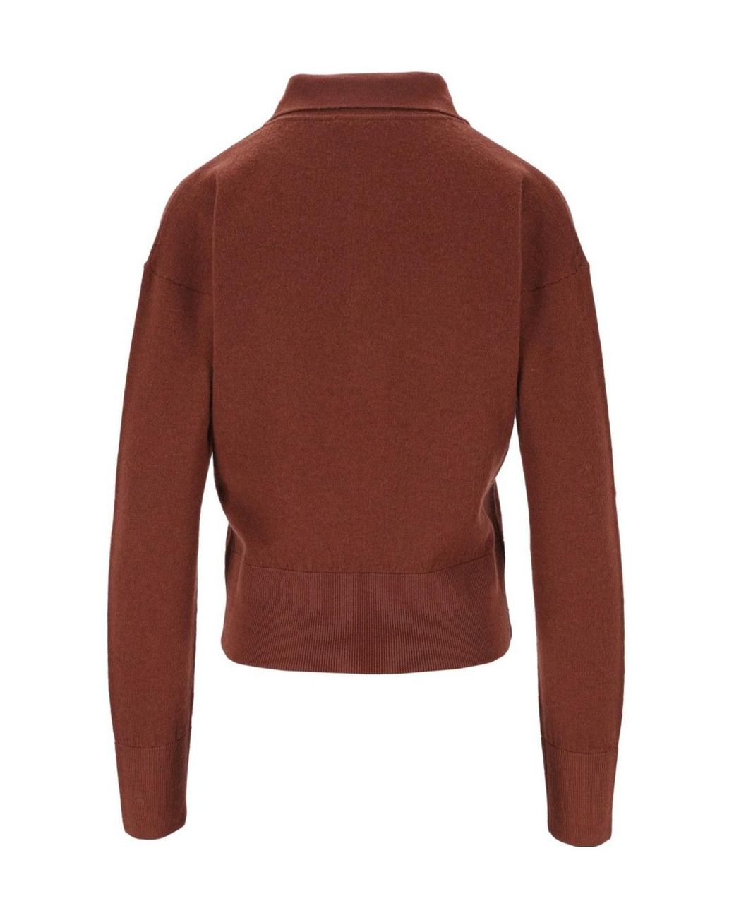 Barena Red Perla Piuma Polo Knitwear