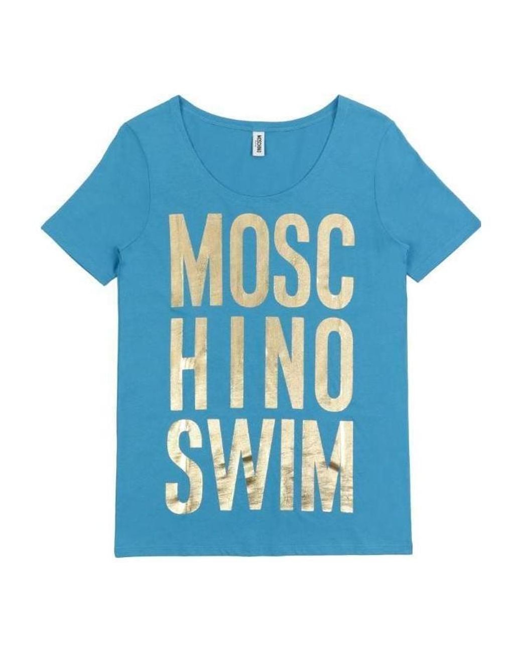 Moschino Blue Logo T-Shirt