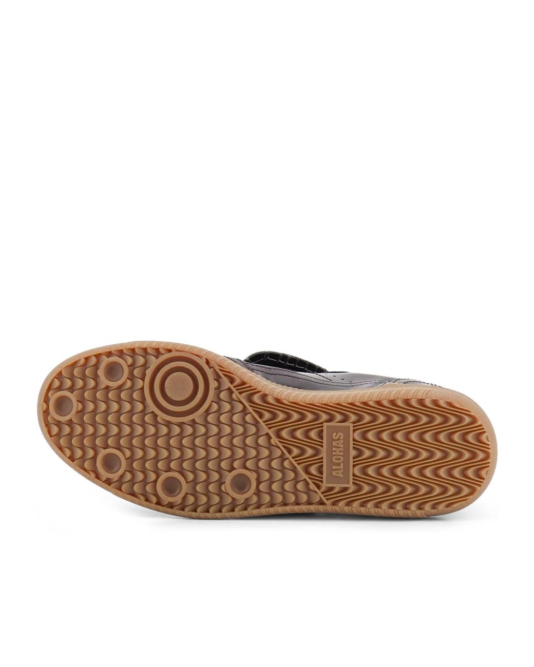 Alohas Black Tb.490 Club Fold-Tongue Low-Tops