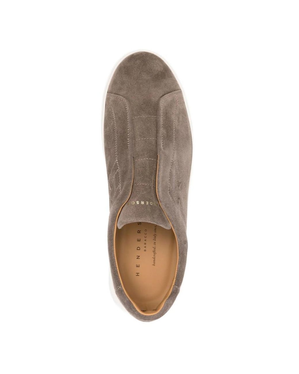 Henderson Brown Suede Sneakers for men