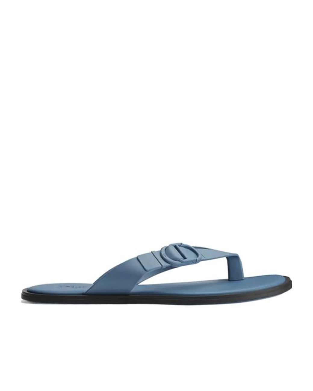 Dior Blue Rivage Thong Sandal for men