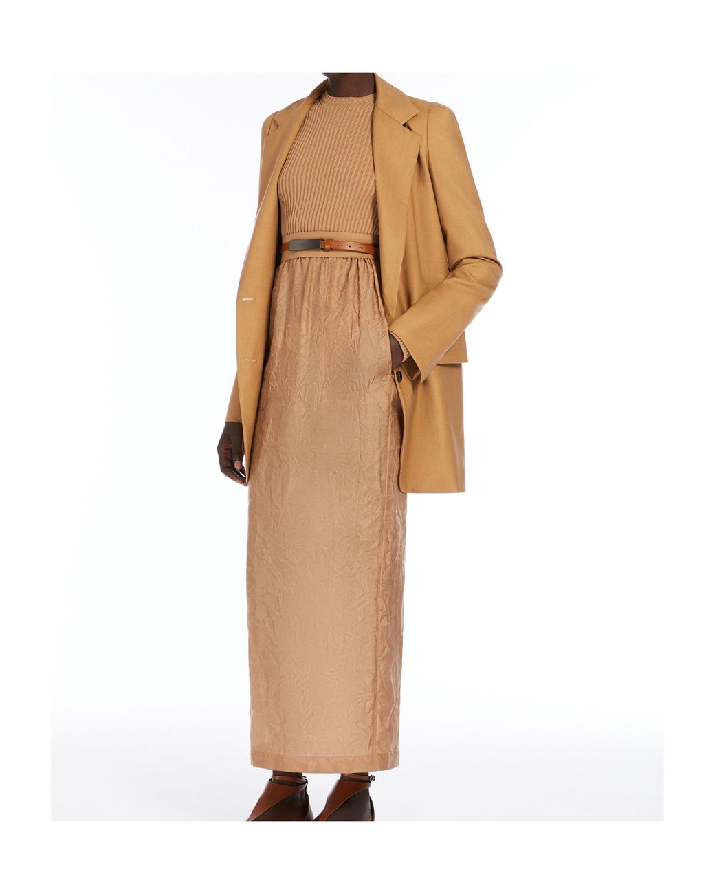 Max Mara Natural Arcella 123 Crewneck Long-Sleeved Jumper