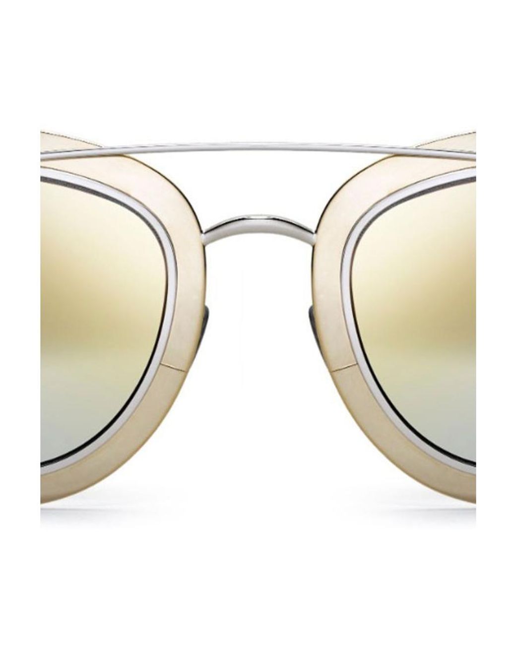 Dior White Logo Sunglasses