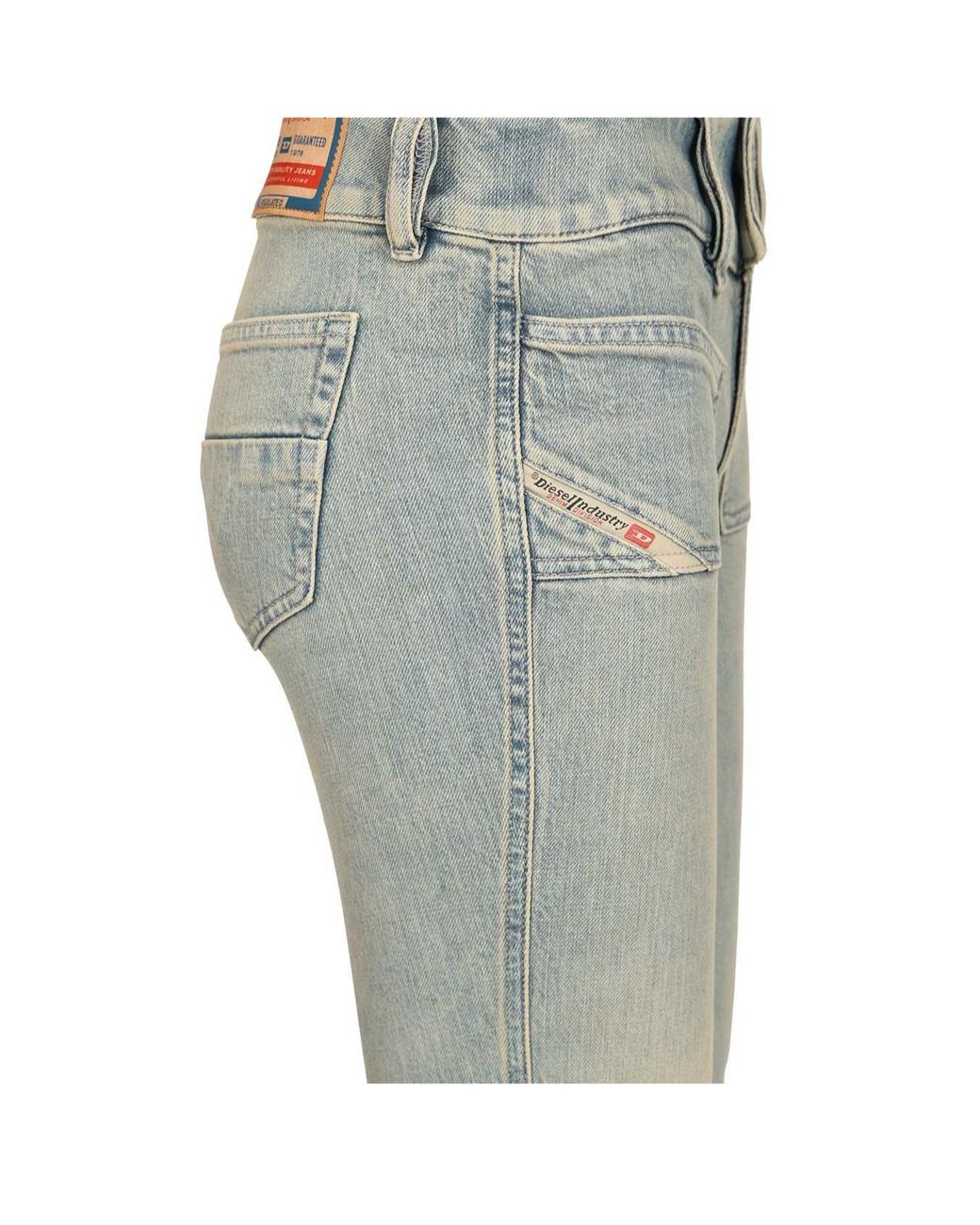 DIESEL Gray D-Hush 09N50 Bootcut Jeans