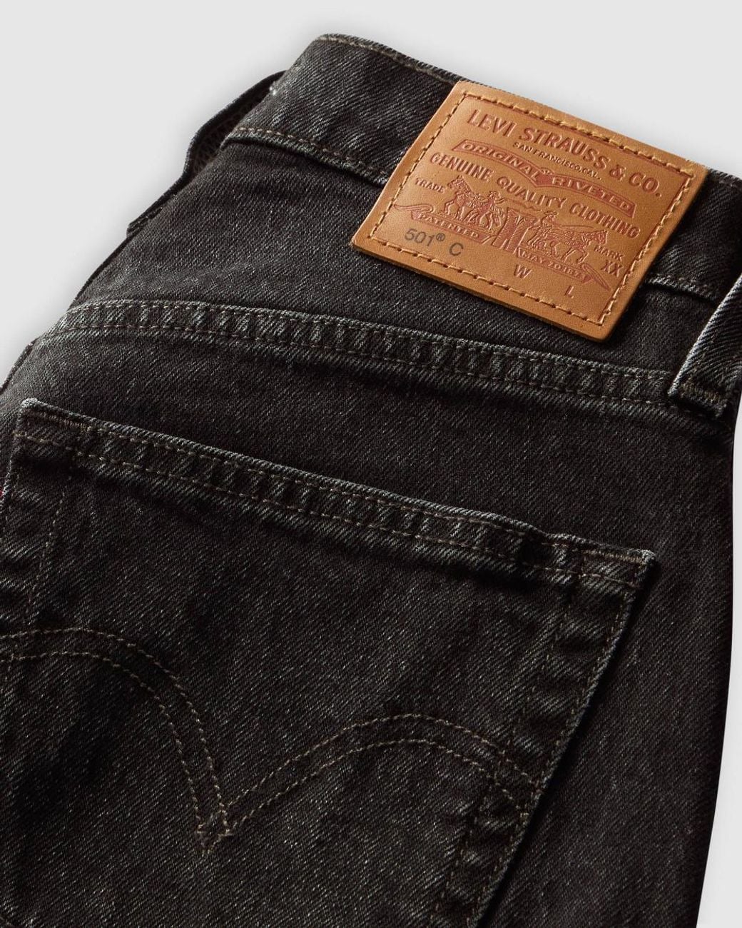 Levi's Black 501 Curve Jeans