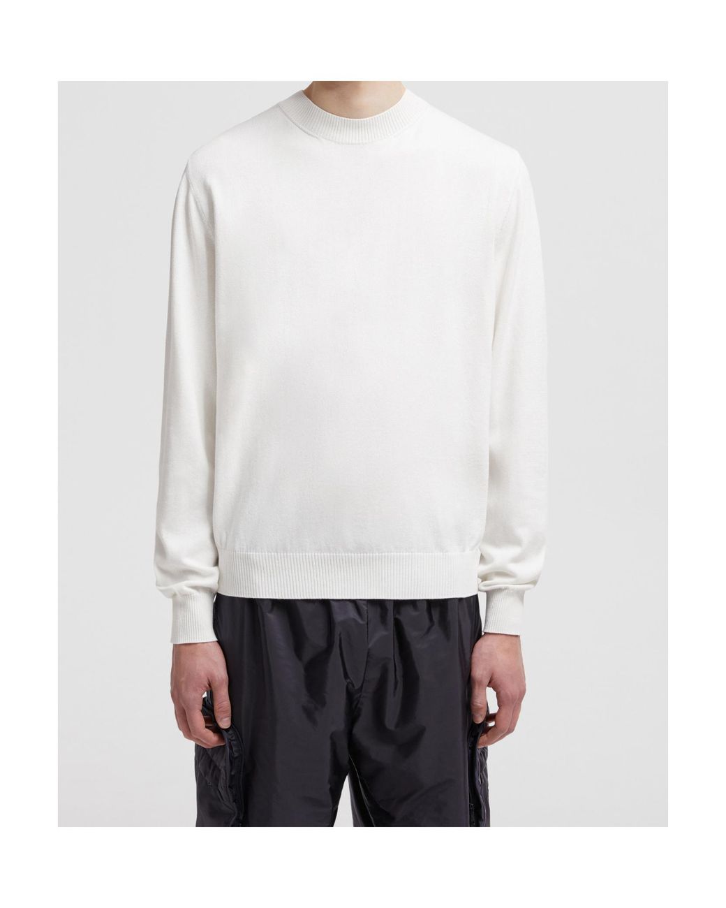 Moncler White X Mercedes-Benz By Nigo Cotton Jumper for men