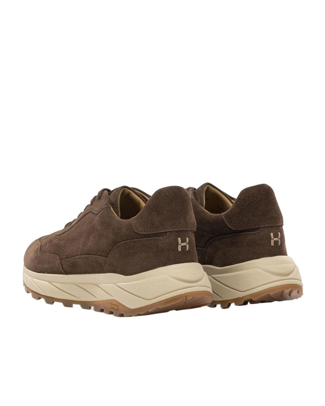 Henderson Brown Round-Toe Sneakers for men