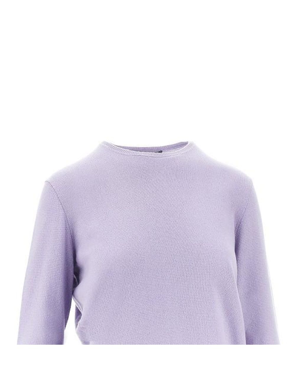 Loro Piana Purple Sergio Crewneck Jumper