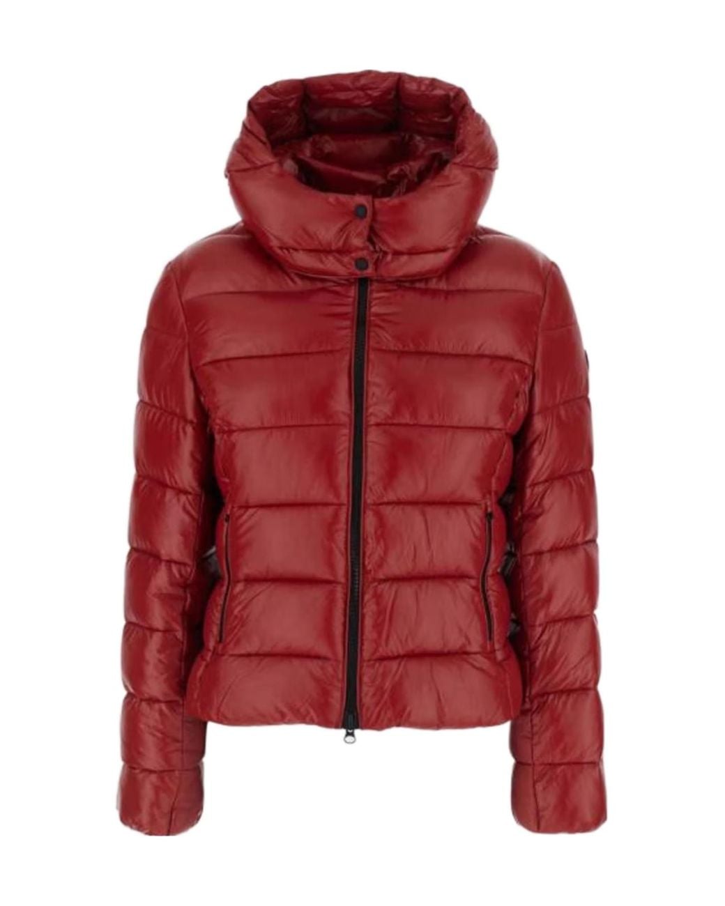 Save The Duck Red Cosmary Hooded Down Jacket