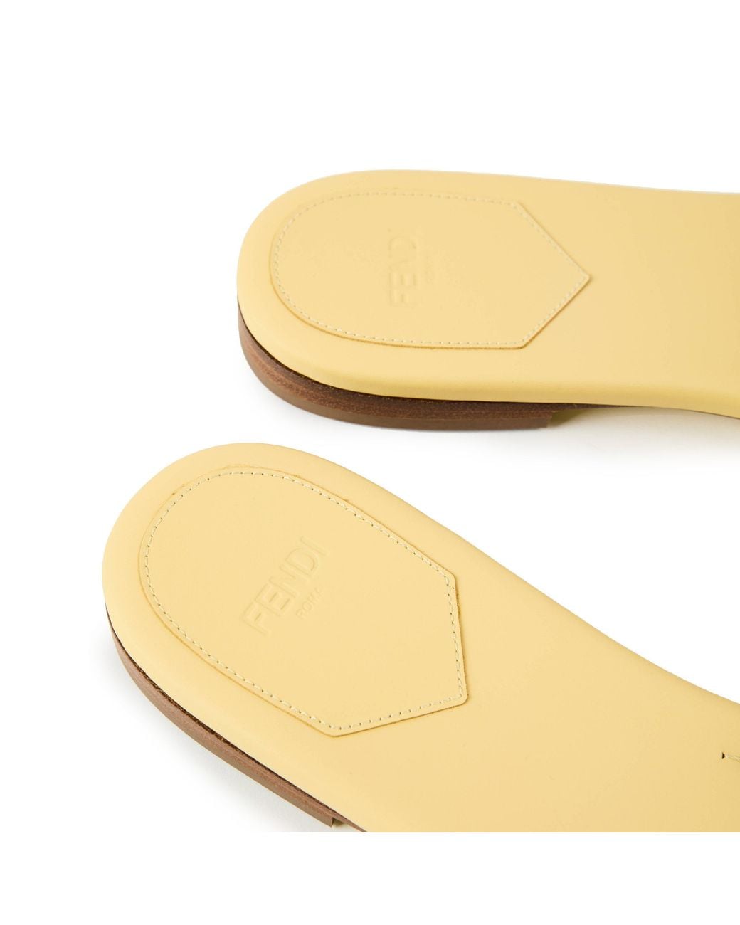 Fendi Multicolor Flat-Bottom Flip-Flops