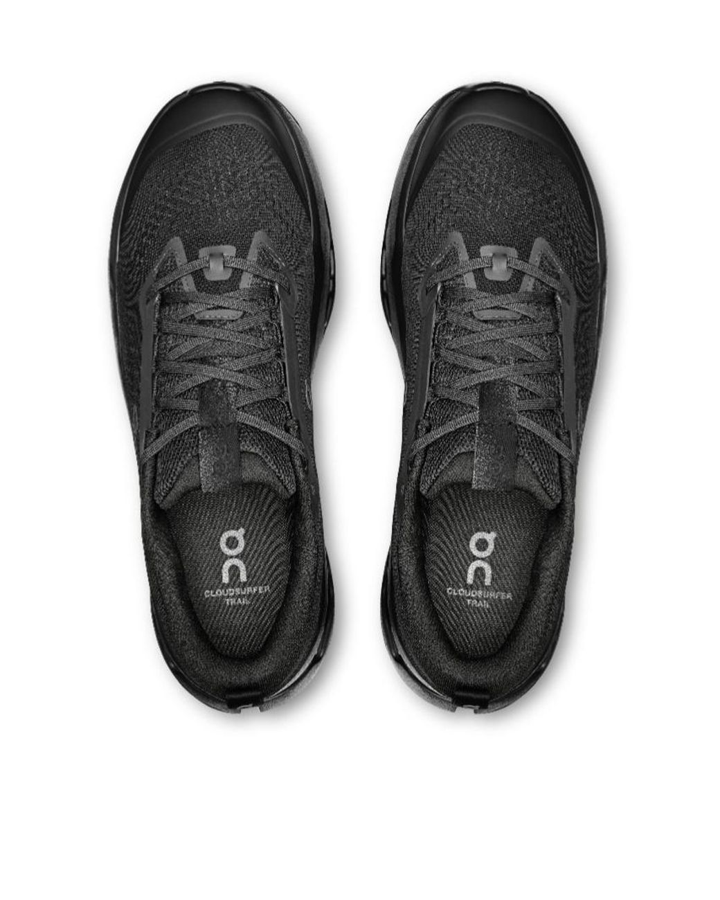 On Shoes Black Cloudsurfer Trail 2 for men