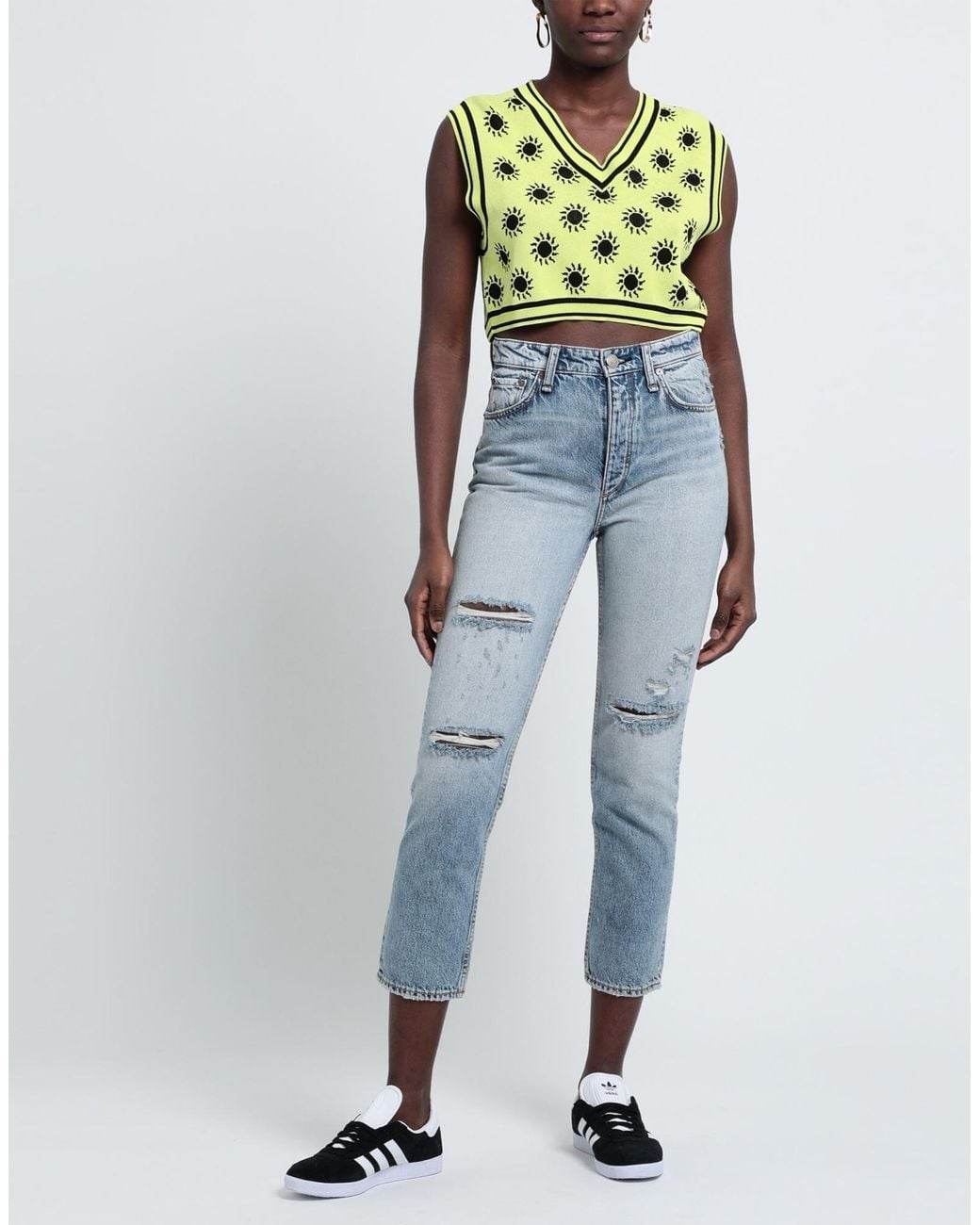 Rag & Bone Blue Denim Trousers