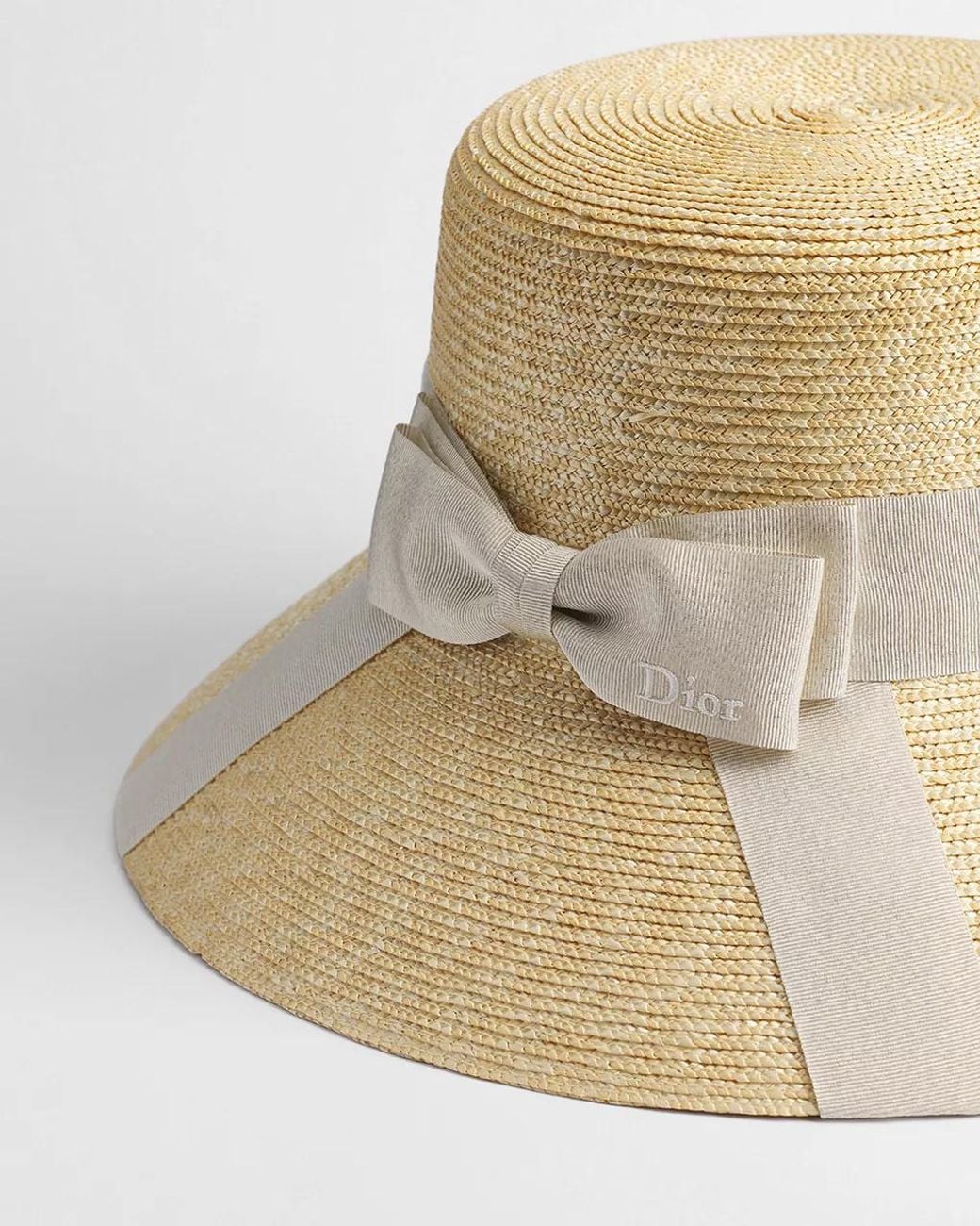 Dior Natural Teddy-D Large Brim Hat