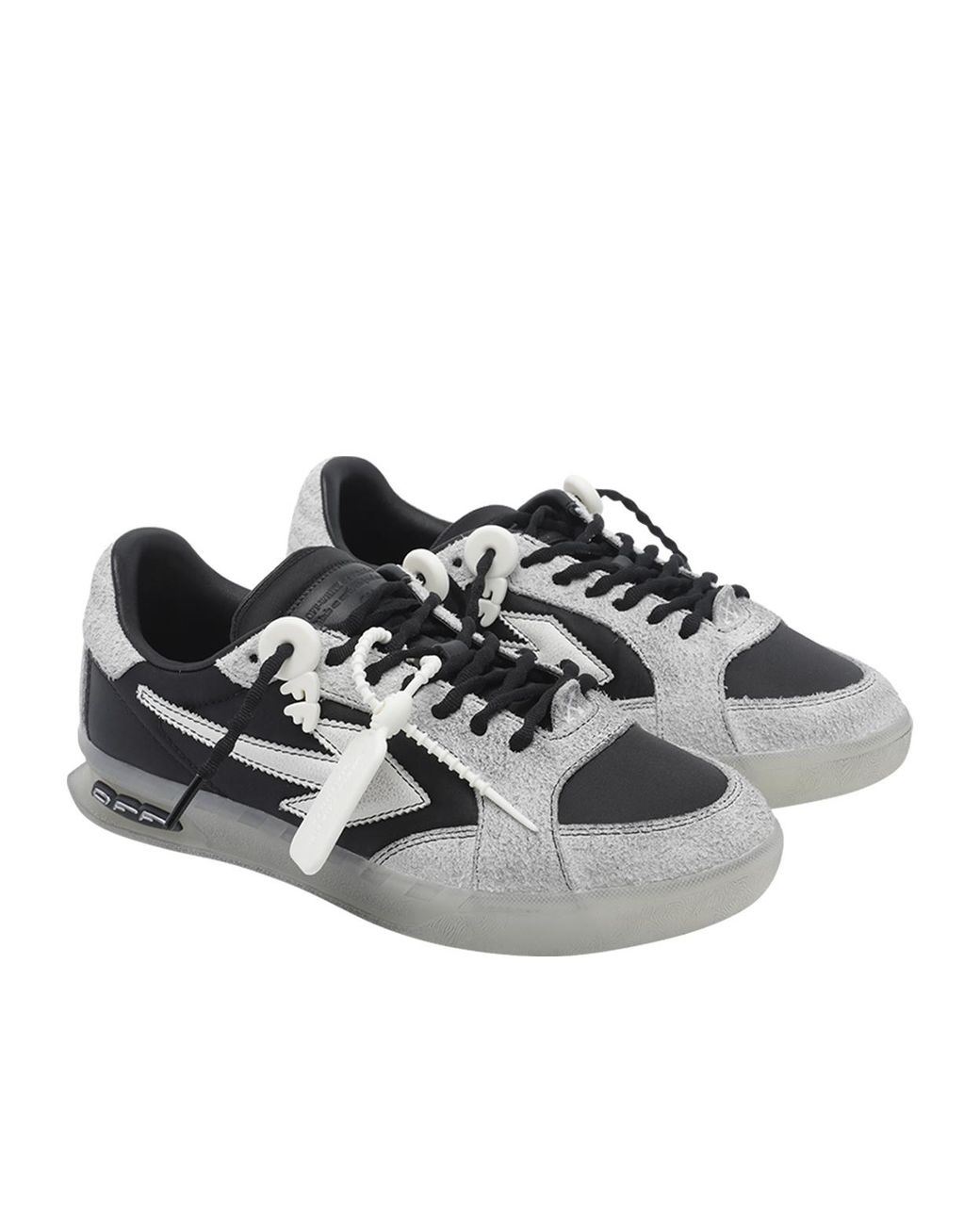 Off-White c/o Virgil Abloh Black End Of Play Low-Top Sneakers for men