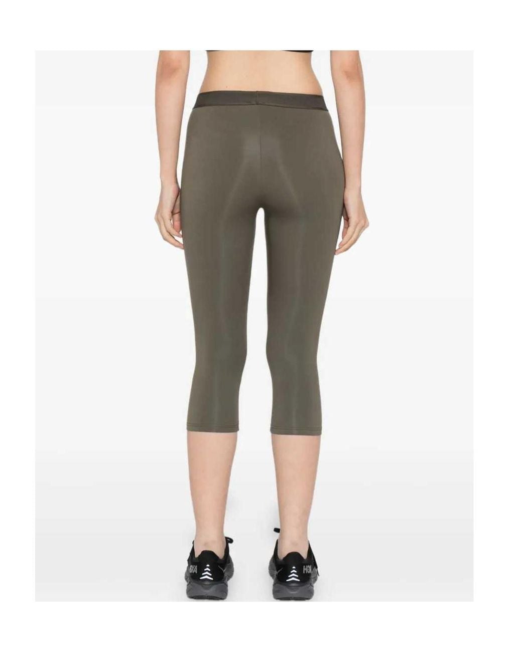 Tom Ford Gray Logoed Yoga Pants