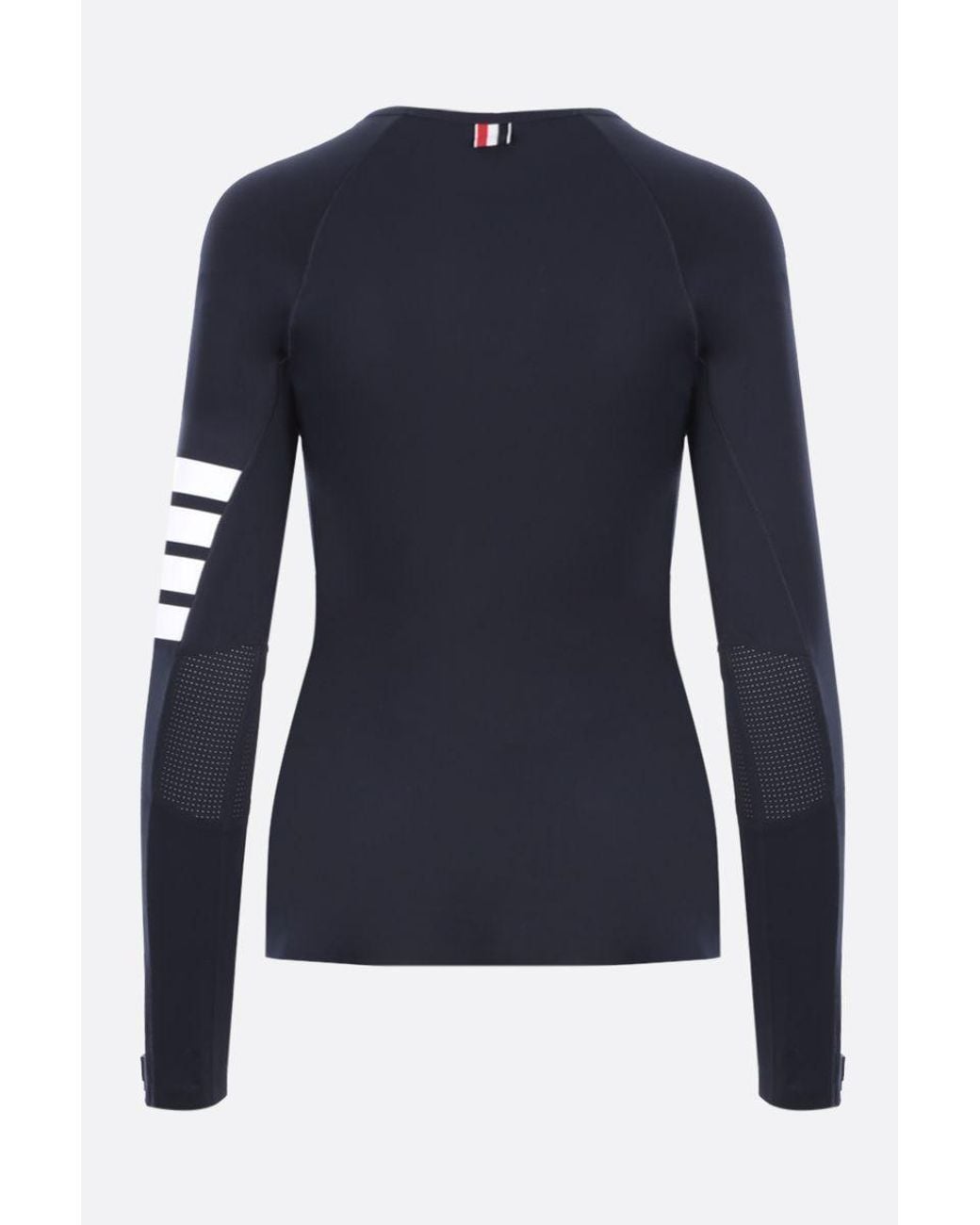 Thom Browne Blue 4-Bar Compression Top