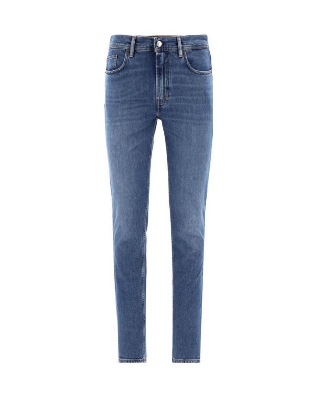 Acne Blue Slim Jeans for men