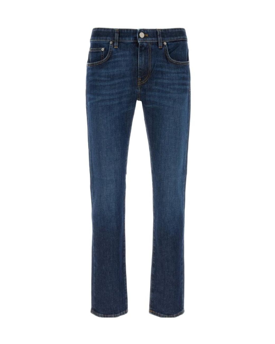 Pt Pantaloni Blue Pt Torino Swing Straight-Leg Jeans for men