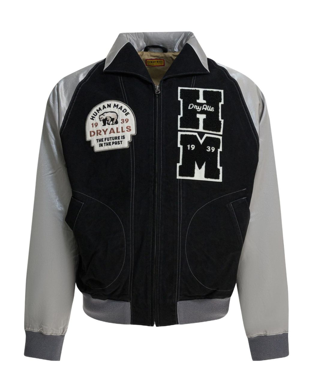 Human Made Black Sagara Patch Bomber Jacket for men