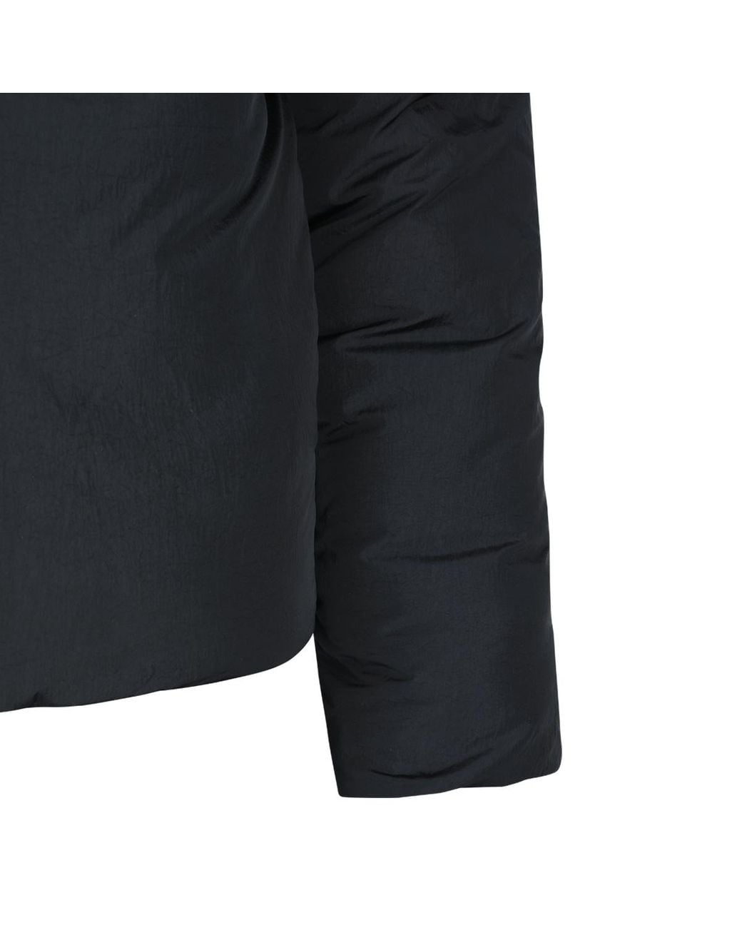 Jacquemus Black Logo Patch Hooded Jacket for men