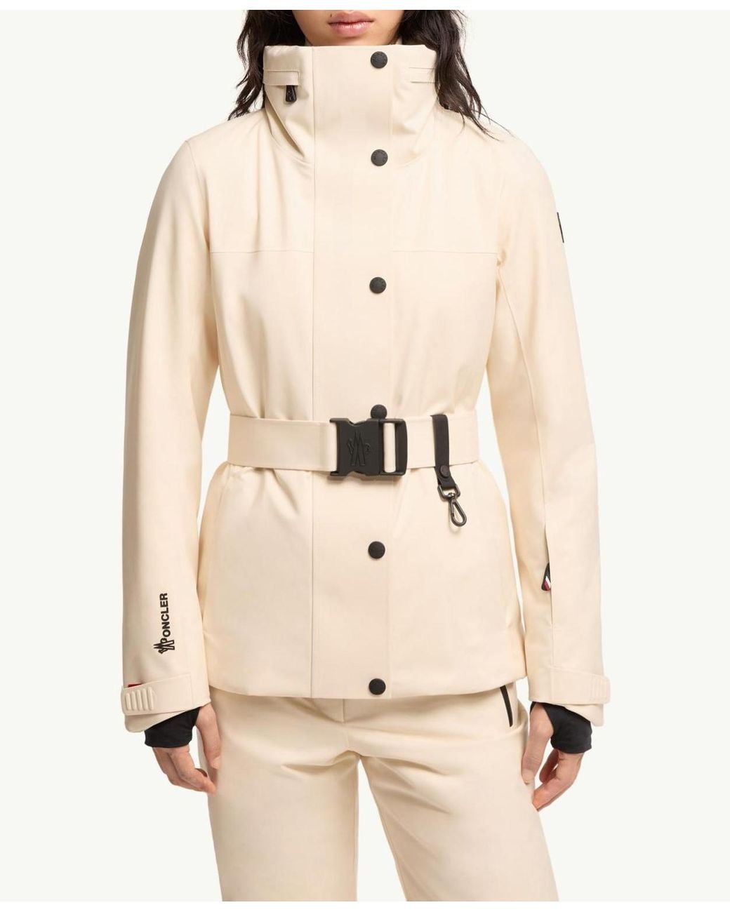 Moncler Natural Hainets Insulated Ski Jacket