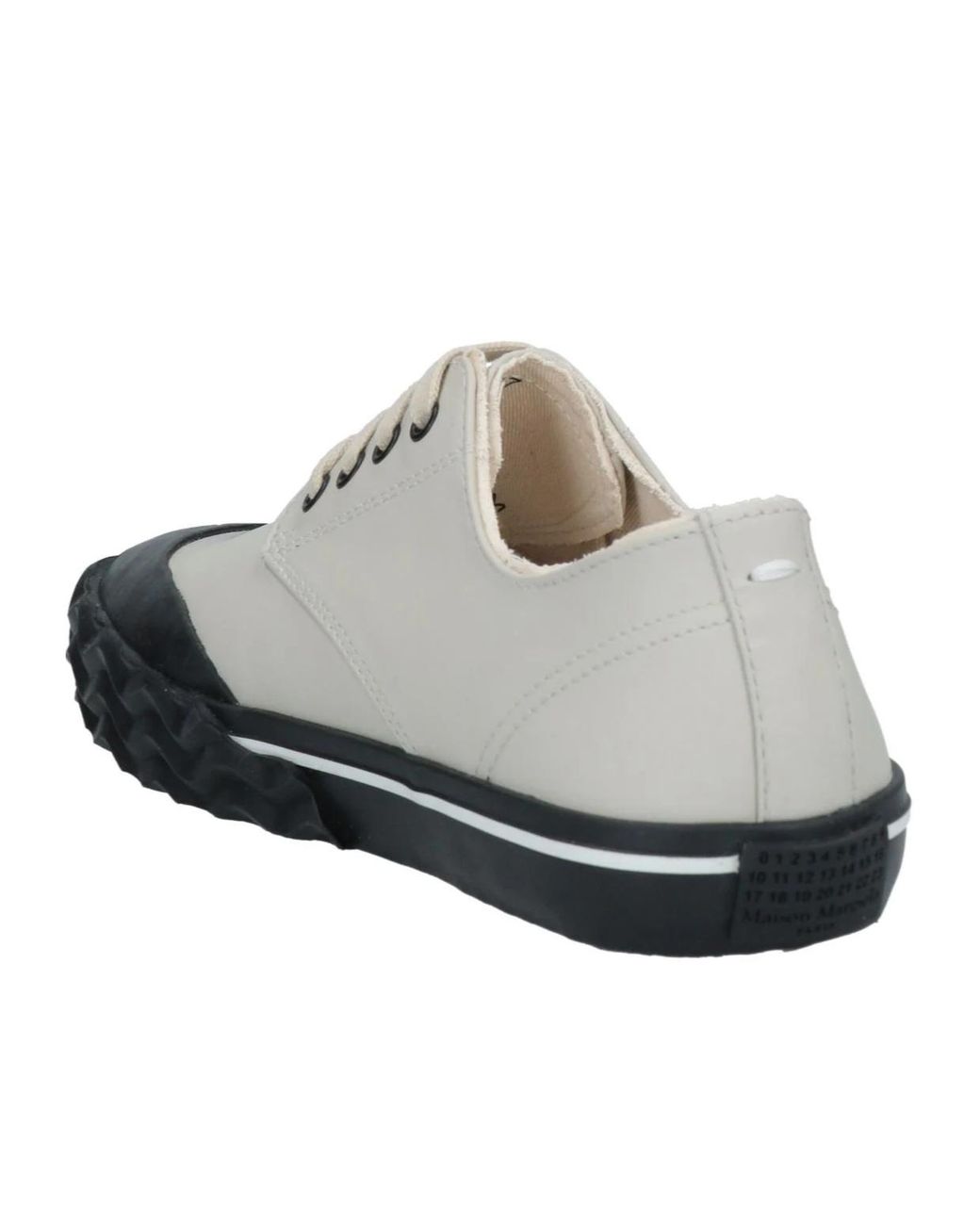 Maison Margiela White Roundtoe Casual Shoes