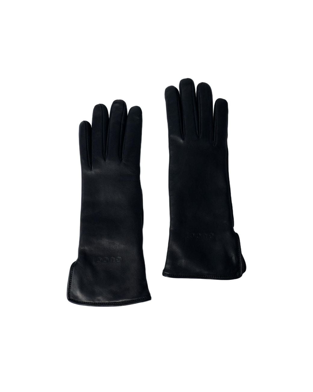Gucci Black Full Finger Gloves