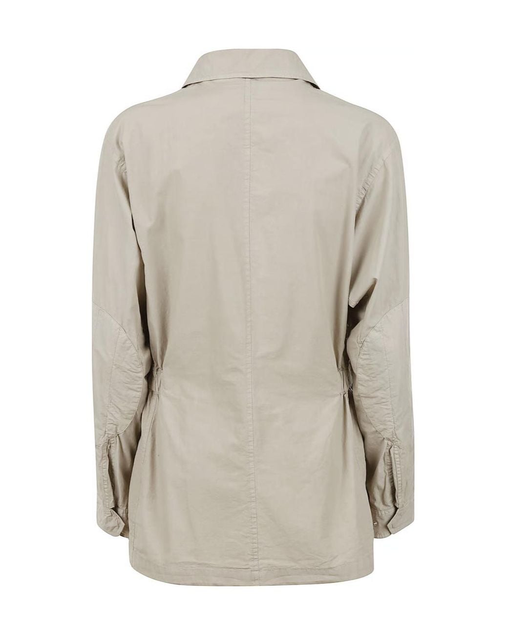 Aspesi Gray Drawstring Utility Jacket