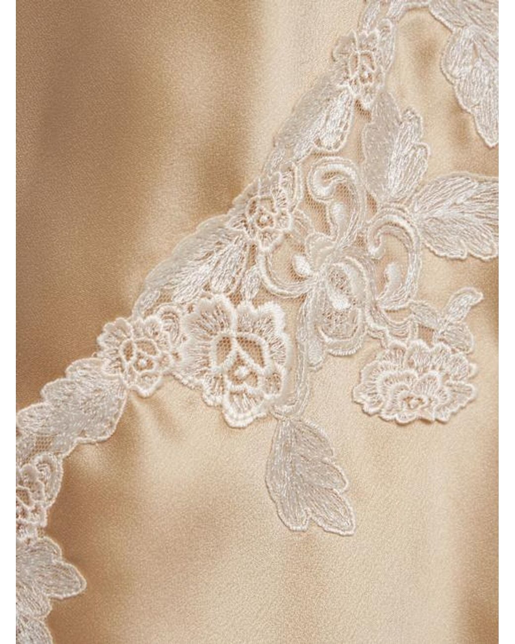 By Malene Birger Natural Madeleine Satin Lace Camisole