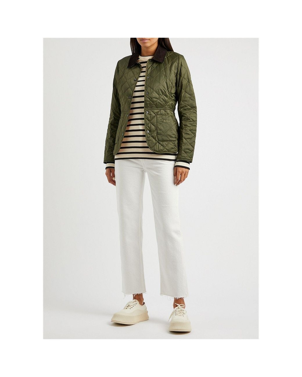 Barbour Green Quilted Jacket