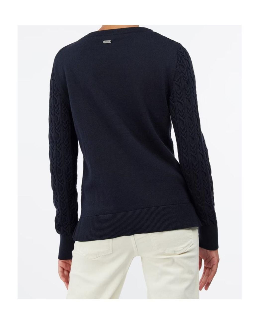 Barbour Blue Hampton Knit Sweater