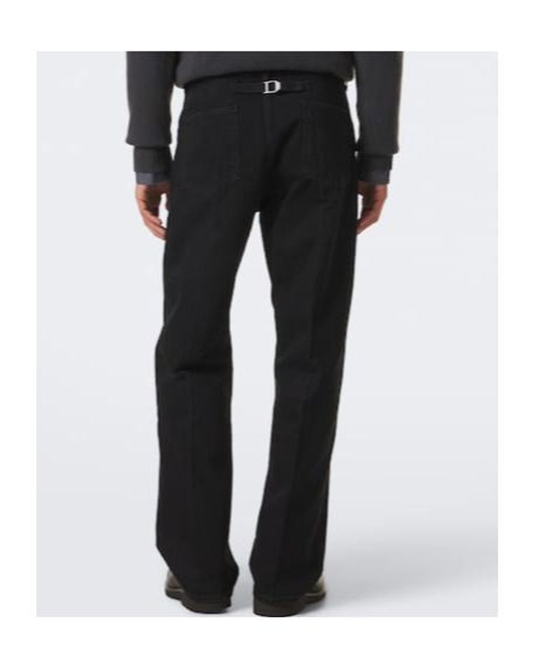 Lemaire Black Straight-Leg Jeans for men