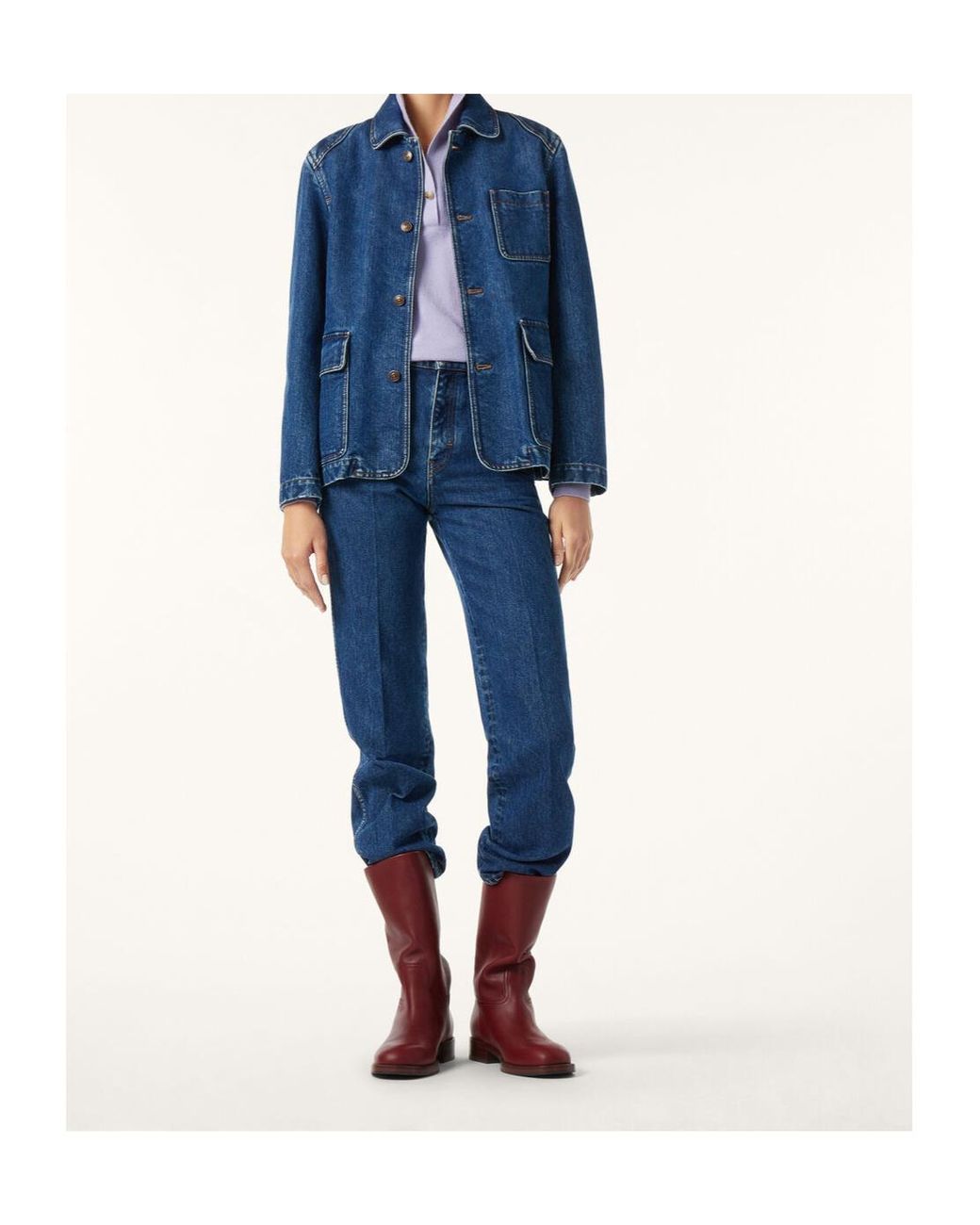 Loro Piana Blue Nichi Denim Jacket