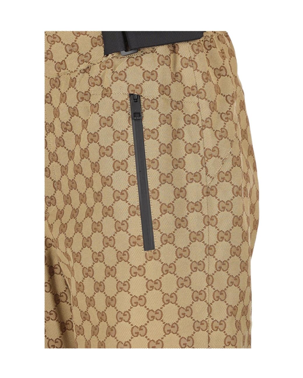 Gucci Metallic Gg Technical Jacquard Pants for men