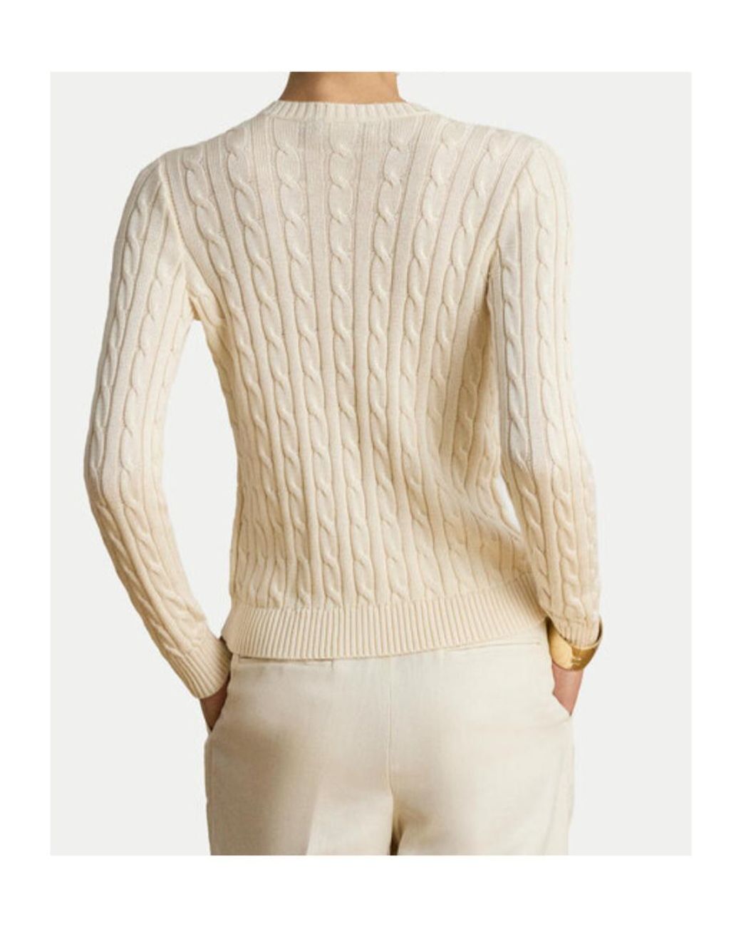Ralph Lauren Natural Casual Knit Cardigan