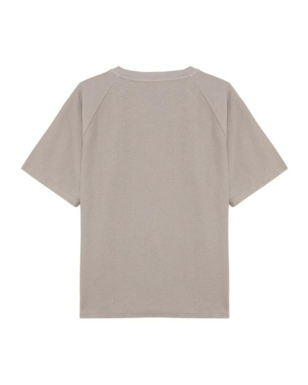 Autry Gray Cotton T-Shirt for men