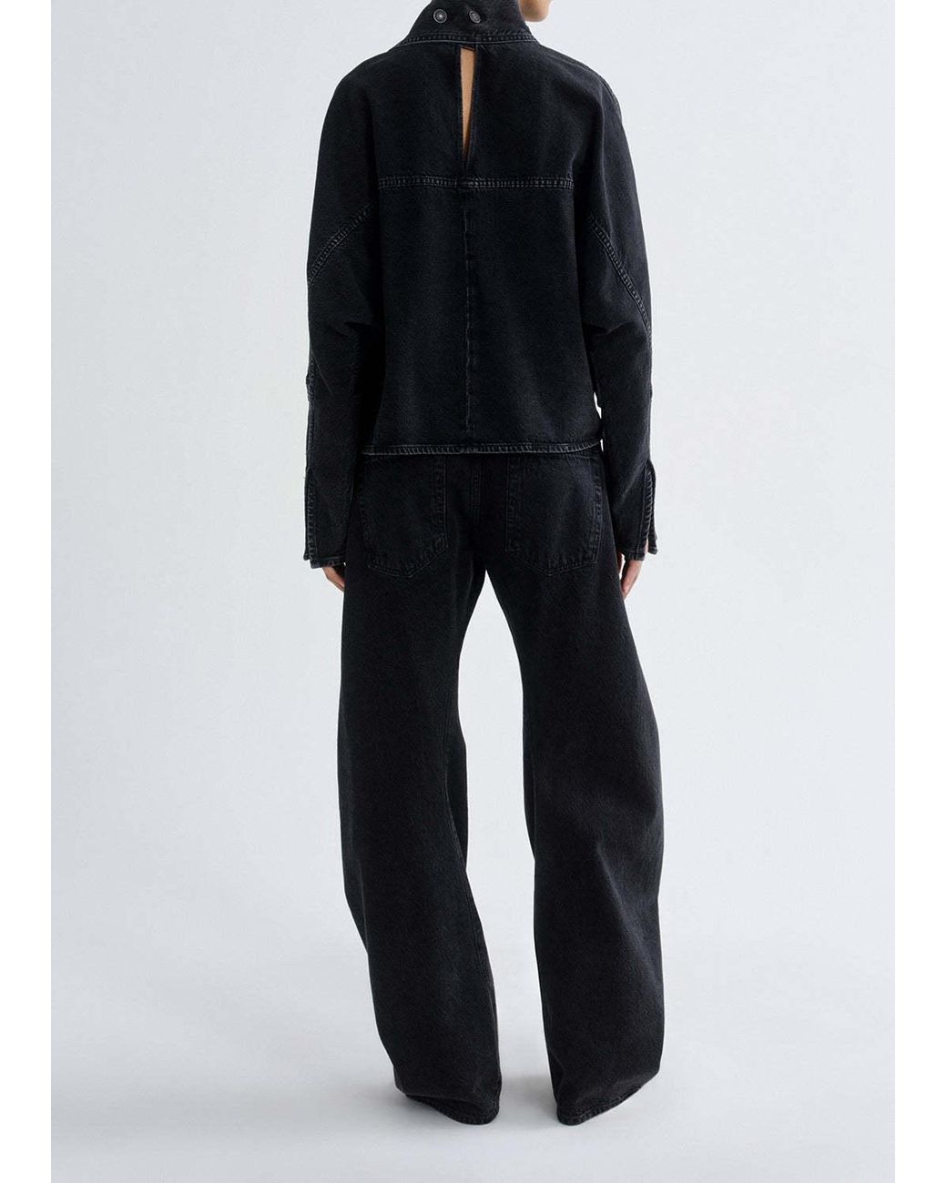 Agolde Black Spiral Jeans