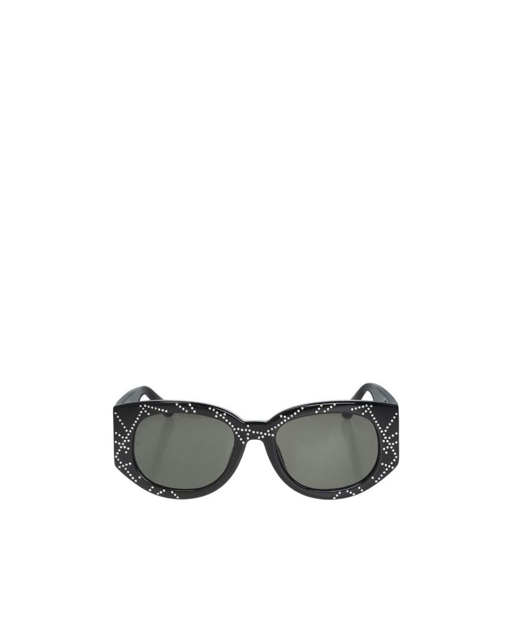 Linda Farrow Multicolor X Sara Shakeel Debbie Rectangle Framed Sunglasses