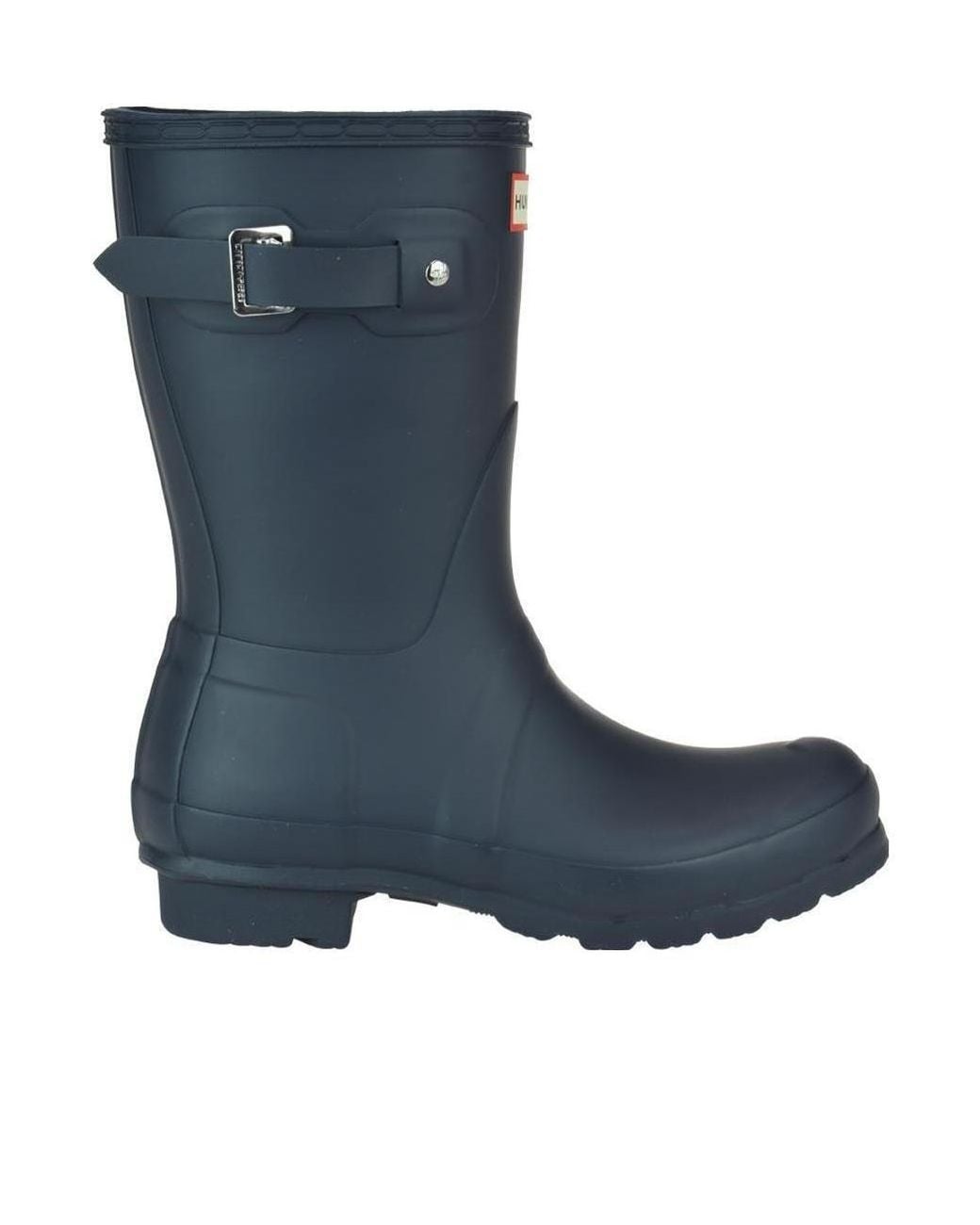 Hunter Blue Rain Boots