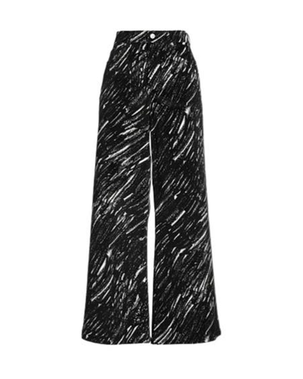 Marni Black Wide-Leg Trousers