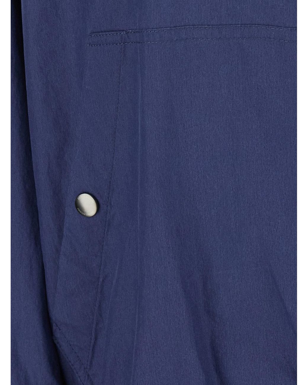 DUNST Blue Summer Breeze Zip Hooded Jacket