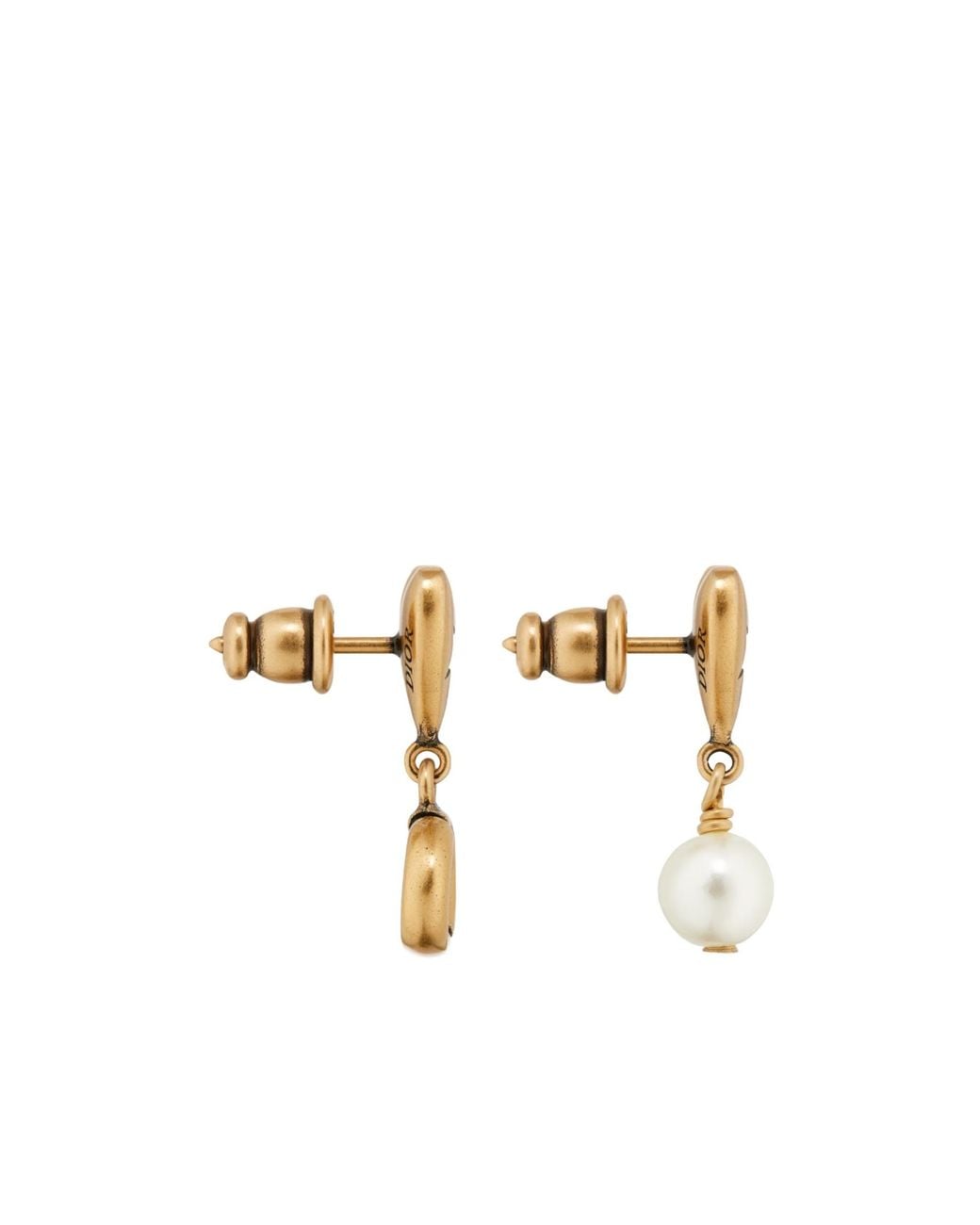 Dior Metallic Lucky Charms Earrings