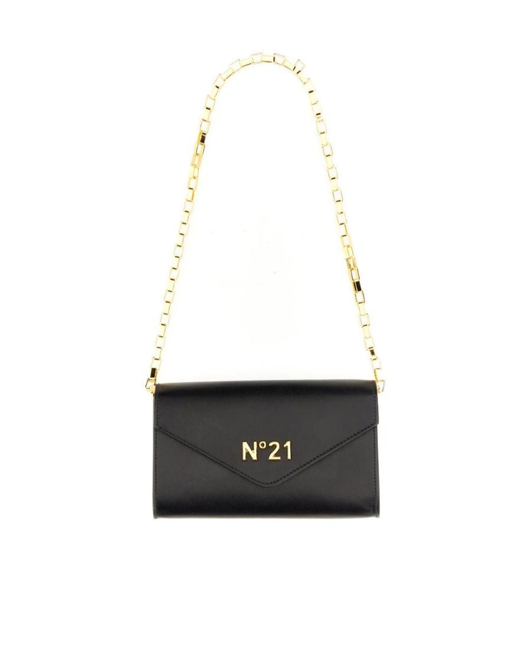 N°21 Black Chain Logo Wallet