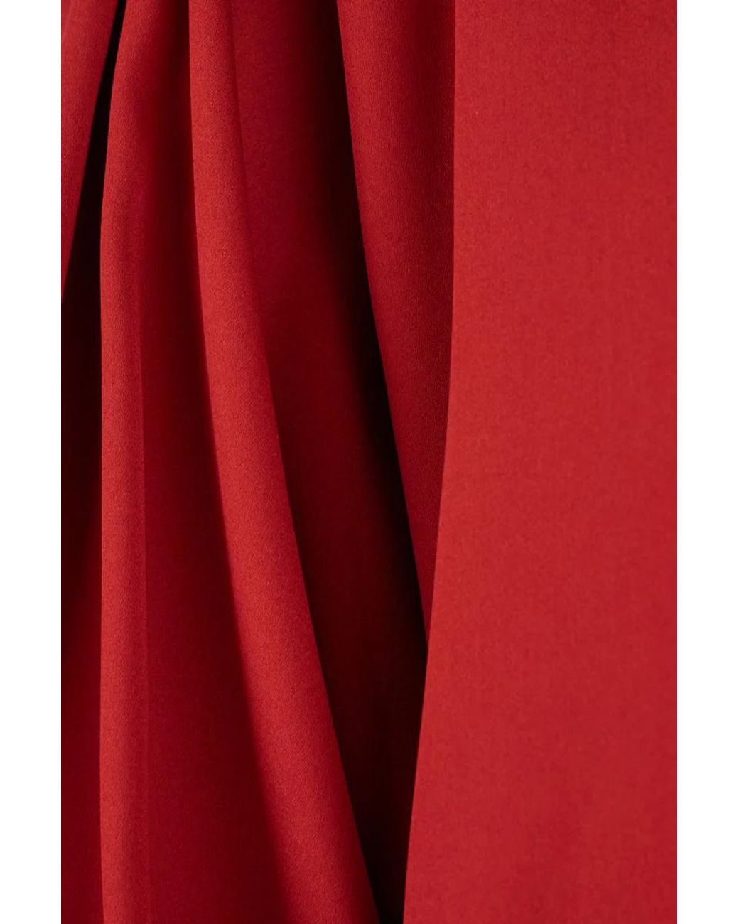Tom Ford Red Long-Sleeve Silk Shirt