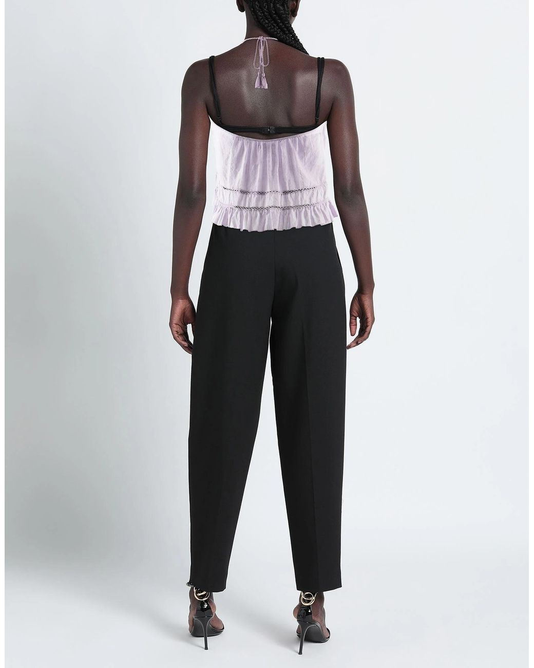 Isabel Marant Purple Plain Colour Top